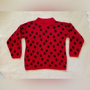 True Vintage 80’s Players Sport Sweater Polka Dots